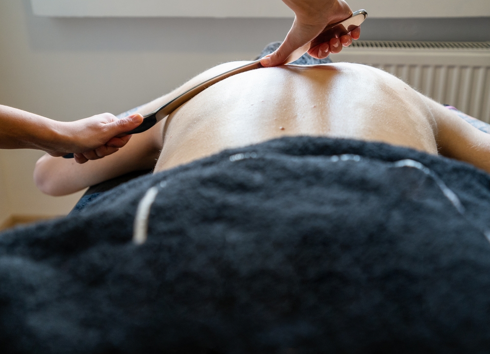 working on soft tissue